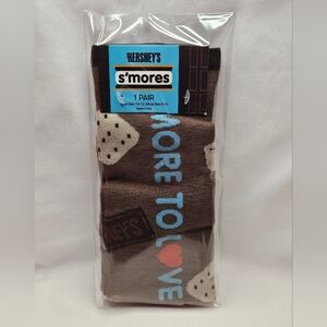 Hershey's S'more To Love Crew Socks NWT
